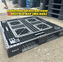 1 Xả Kho Lô Pallet Nhựa KT: 1050x1050x140mm   Giải Pháp Tối Ưu Cho Kho Bãi, Vận Chuyển