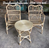 Ghế đơn mây tre đan tự nhiên