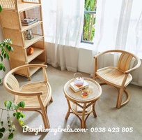 4 Ghế đơn mây tre đan tự nhiên