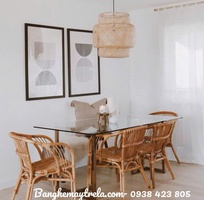 6 Ghế đơn mây tre đan tự nhiên