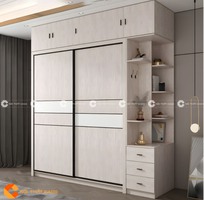1 Tủ Quần Áo Gỗ Công Nghiệp Cửa Lùa Hiện Đại Đa Năng