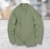 5 Áo thun defoxx tay dài 8 màu chất liệu cotton thoáng mát