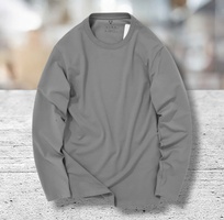 1 Áo thun defoxx tay dài 8 màu chất liệu cotton thoáng mát