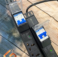 2 Thanh nguồn PDU 6 ổ chống sét SPD gắn rack 19  AR-SPD-6S  chính hãng Anrack