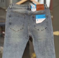 1 Quần jean Jacobs Cole xanh wash nhạt form slim co giãn nhẹ