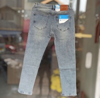 4 Quần jean Jacobs Cole xanh wash nhạt form slim co giãn nhẹ