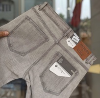 5 Quần jean Jacobs Cole ống slim co giãn nhẹ màu xám bạc