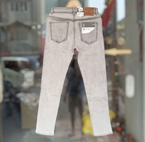 3 Quần jean Jacobs Cole ống slim co giãn nhẹ màu xám bạc