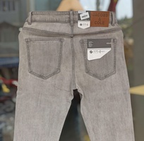 4 Quần jean Jacobs Cole ống slim co giãn nhẹ màu xám bạc