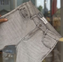 6 Quần jean Jacobs Cole ống slim co giãn nhẹ màu xám bạc