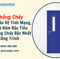 1 Cửa chống cháy giải pháp bảo vệ tính mạng, tài sản và đảm bảo tiêu chuẩn chống cháy bậc nhất cho côn