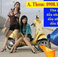 Thu mua dầu nhớt phế thải nhớt cũ nhớt qua sử dụng