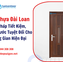 1 Cửa Nhựa Đài Loan: Giải Pháp Tiết Kiệm, Chống Nước