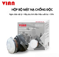Mặt nạ phòng độc nửa mặt VIAN 370P   Bảo vệ hô hấp hiệu quả, an toàn và tiện dụng