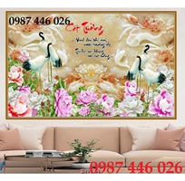 1 Gạch tranh 3d hoa mẫu đơn HP727