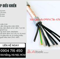 Cáp điều khiển 8x0.5, 8x0.75, 8x1.0, 8x1.5 Altek Kabel