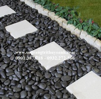 10 Sỏi đen bóng nhập khẩu cấp cho công trình tại Miền Bắc