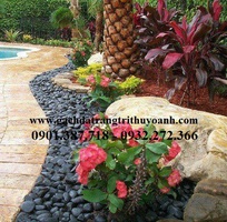 18 Sỏi đen bóng nhập khẩu cấp cho công trình tại Miền Trung