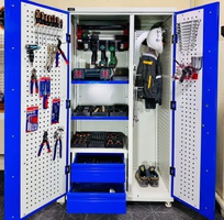 1 Tủ Treo Đồ Nghề 2 Cánh ALLY QT-HC04   Giải Pháp Lưu Trữ Chuyên Nghiệp Cho Xưởng   Gara