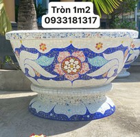 7 Cơ sở chậu hoa Thế Sơn - chậu hoa dán sành sứ - chậu khảm sành - cẩn miễng