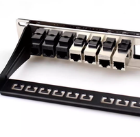 3 Thanh đấu nối Patch Panel 24 cổng Cat6 FTP 1U PicoLink PL-F1U24P-C6