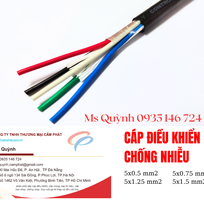 Cáp điều khiển Sangjin 5x0.5, 5x0.75, 5x1.25 Hồ Chí Minh
