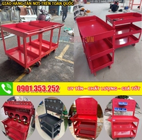 2 Kệ 3 ngăn để dụng cụ, đồ nghề các loại cao 81cm