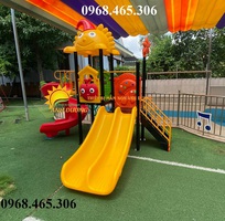 Cầu trượt trẻ em ngoài trời nhập khẩu