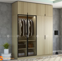 2 Tủ Quần Áo Cánh Kính Cánh Mở Hiện Đại   TAK06    là lựa chọn lý tưởng cho những ai yêu thích phong c