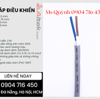 Cáp tín hiệu điều khiển 2x0.5, 2x0.75, 2x1.0, 2x1.5 Altek Kabel Đà Nẵng, Hà Nội