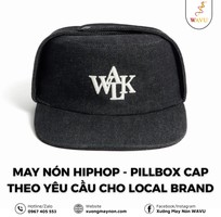 Xưởng may nón Pillbox theo yêu cầu cho brand