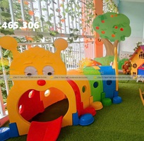 Hang chui con sâu mầm non, hầm chui cú mèo mầm non