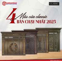 2 Cửa thép classic 2025: nét đẹp hoài cổ vượt thời gian trong không gian hiện đại
