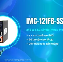  Bộ chuyển đổi quang   Ethernet IMC-121FB-SS-SC ⚡