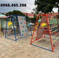 1 Thang leo mầm non, thang leo dây trẻ em