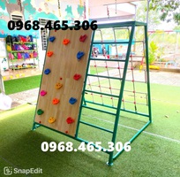 2 Thang leo mầm non, thang leo dây trẻ em