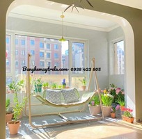 Xích đu đan dây dù treo sân vườn