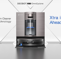 Deebot X11 OmniCyclone làm sạch toàn diện chỉ với một trạm