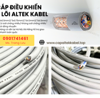 Cáp điều khiển 5x0.5/5x0.75/5x1.0/5x1.5 Altek Kabel