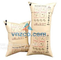 2 Túi khí chèn hàng giấy Kraft 500x1800mm, túi khí chèn hàng 3 lớp, Airbag, Dunnage air bag 500x1800mm