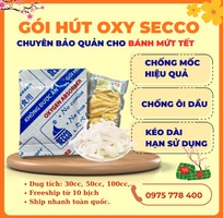 Gói Chống Mốc - Gói Hút Oxy Secco Bảo Quản Cho Thực Phẩm