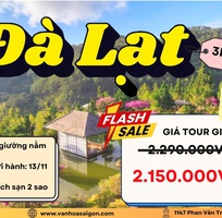 SGC Tourist - Du lịch Đà Lạt 3N3Đ - FLASH SALE