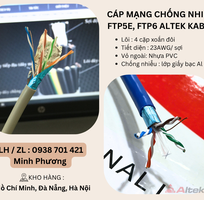 3 Cáp mạng chống nhiễu FTP5e, FTP6 Altek Kabel Đà Nẵng, Hà Nội, Hồ Chí Minh