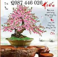 8 Tranh gạch men hoa anh đào HP0283