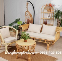 6 Ghế sofa mây tự nhiên tay xòe