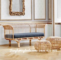 8 Ghế sofa mây tự nhiên tay xòe