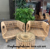 1 Bộ bàn ghế sofa đơn mây
