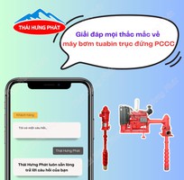 Giải đáp mọi thắc mắc về máy bơm PCCC tuabin trục đứng