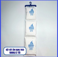 1 Bột Hút Ẩm - Bột Chống Ẩm Secco 1kg 3 Túi Dạng treo