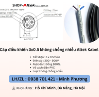 1 Cáp điều khiển 3 lõi không chống nhiễu Altek Kabel Đà Nẵng, Hà Nội, Hồ Chí Minh